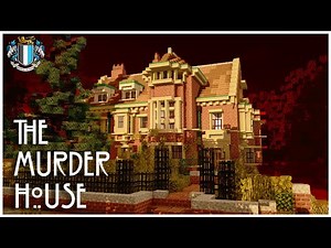 The MURDER HOUSE In Minecraft - American Horror Story - Halloween Build