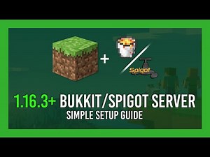 How to: Set up a 1.16+ Spigot/Bukkit Minecraft Server | High Performance | 1.16.3+