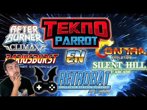 🛠️After Burner Climax or Outrun 2!! TEKNOPARROT tutorial in RETROBAT.