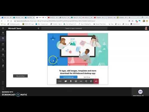 Screen Sharing with Microsoft Teams via Google Web Browser