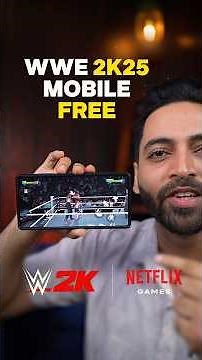 WWE 2K25 On Mobile : FREE✅ #shorts