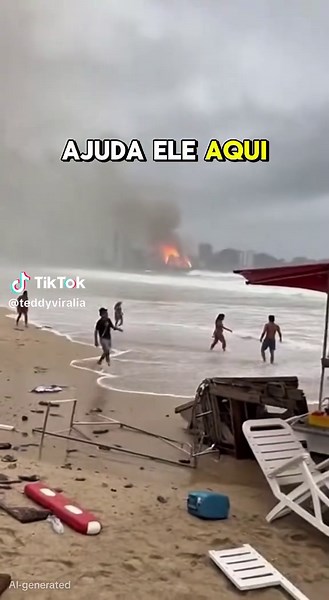 Meteoro Cai na Praia: Impacto e Reação Imediata