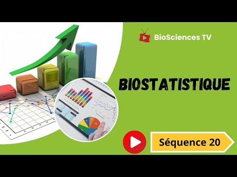 La biostatistique (Vidéo N°20) - Travaux dirigés