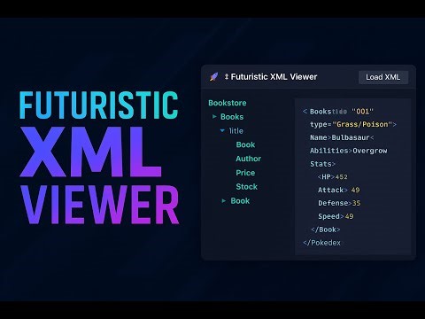 Build a Futuristic XML Viewer in C# + Source Code