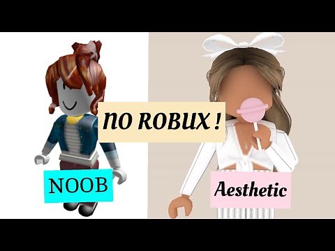 Aesthetic Roblox Avatar with NO ROBUX!