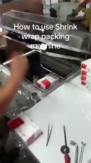 How to use shrink wrap machine#shrink#wrap#machine