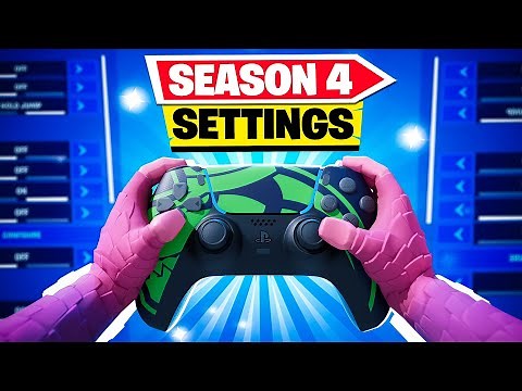 Fortnite Chapter 4 Season 4 Controller Settings Explained (Zero Build + Build Controller Settings)