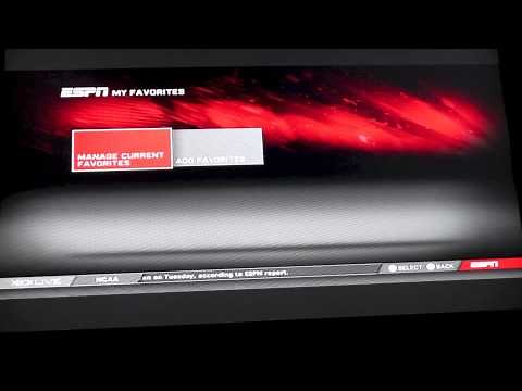 WatchESPN Xbox app demo