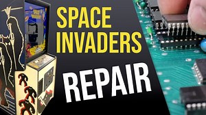 Space Invaders Arcade Repair