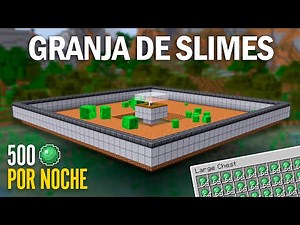 GRANJA DE SLIMES MINECRAFT 1.19.2/1.19/1.18.2/1.18/1.17 - MINECRAFT TUTORIAL 455/Noche