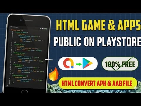 How to Publish HTML Games & Apps on Play Store | Convert HTML to APK & AAB Free | AdMob Monetization