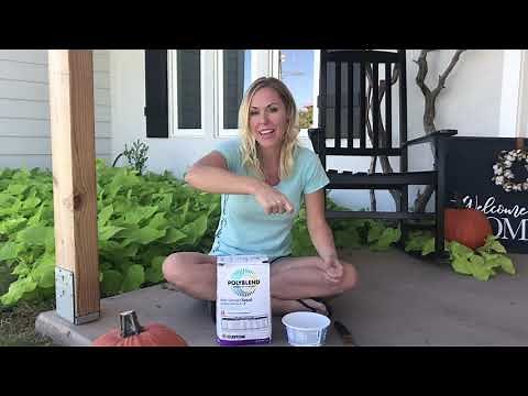 How to fill holes in travertine using non sanded grout DIY