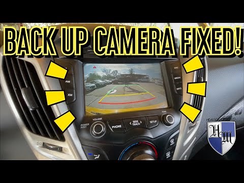 HYUNDAI / KIA BACK UP CAMERA NOT WORKING FIXED FAST & EASY! - 2016 HYUNDAI VELOSTER QUICK FIX