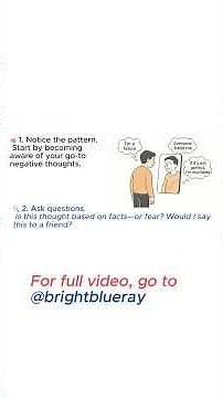 Stop Believing Every Thought: Fixing Cognitive Distortions