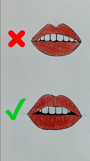 How To Draw Realistic Lips (Tutorial)