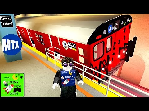 Johny Shows Roblox MTA Subway Train Simulator