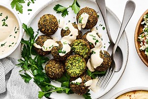 Most Delicious Falafel Recipe (Fried or Baked) | Downshiftology