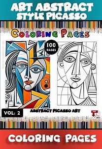 Dive into Creativity with Abstract Coloring Pages Printable Vol. 2!