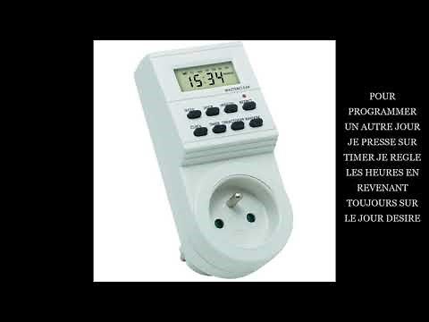 mode d emploi programmateur digital GO/ON TS-EF8