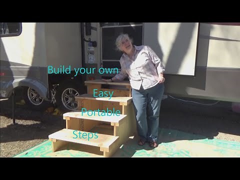 Easy Portable RV Steps