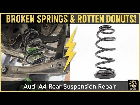 Audi A4 2018 Rear Suspension Repair