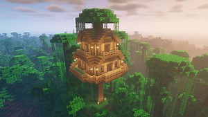 11  Unique Minecraft Treehouse Ideas 2025: Treetop Builds - Architecturesstyle