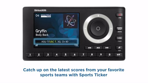 SiriusXM SXPL1H1 Onyx Plus Satellite Radio with Home Kit – Hear SiriusXM on Your Home Stereo or Powered Speakers