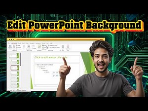 How To Edit Background Graphics In PowerPoint | Slide Master & Format Background (2025)
