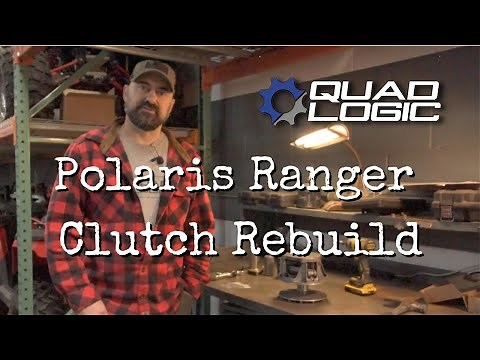 How to rebuild a Polaris Ranger Primary Clutch. How to switch out a bad one way EBS bearing.