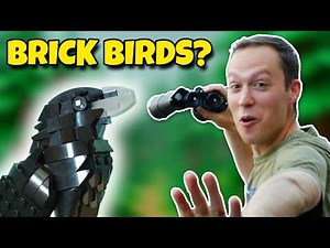 BRICKS for BIRDERS || Incredible RAVEN Speed Build & Review (Letbricks)