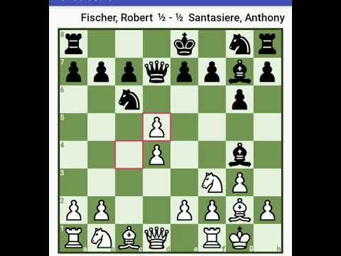 Bobby Fischer Game 32 #chess 