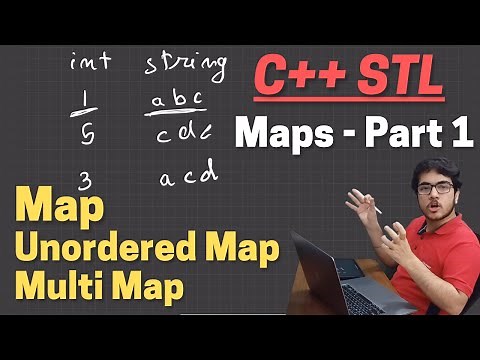 Everything about C++ STL MAPS - Part 1 | Competitive Programming Course | Episode 25