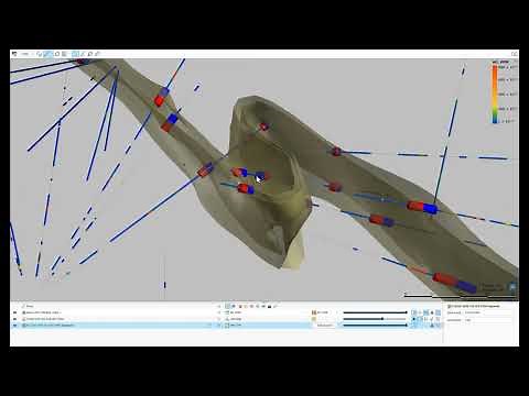Vein Modelling in Leapfrog Geo