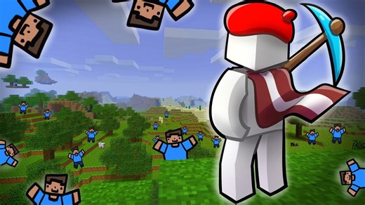 Minecraft Survival Challenge with 50 Players