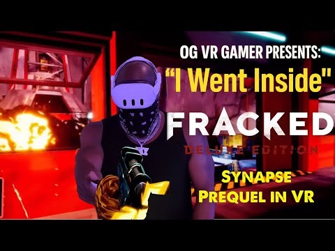 I Went Inside Fracked VR… Skiing & Shooting is epic in this VR Hidden Gem 🎿🔫