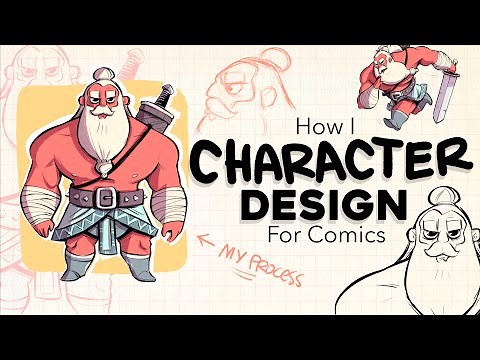 How I 'Design Characters' for my Comics? - The Process (PART 2)