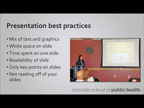 How to prepare your capstone presentation