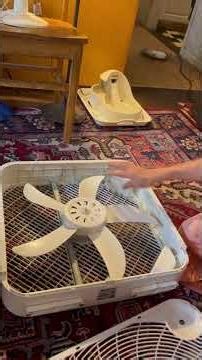 How to clean Hurricane box fan.