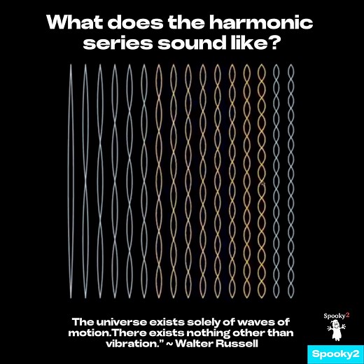 🎵 What Does the Harmonic Series Sound Like? 🌌 Every sound, every note, every heartbeat — is vibration in motion. “The universe exists solely of waves of motion. There exists nothing other than vibration.” ~ Walter Russell ✨ From the hum of atoms to the music of the stars, all life resonates in harmony. When you tune into frequency, you’re tuning into the language of the universe itself. 🌠 👇 Discover how to unlock the full potential of frequency healing 👉 https://www.spooky2.com/op/start-fre