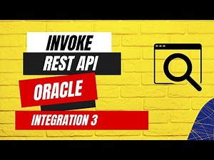 How to call invoke external REST API in Oracle Integration 3, Invoke REST API, OIC 3