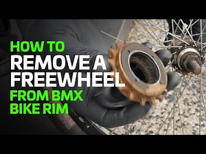 HOW TO remove BMX freewheels