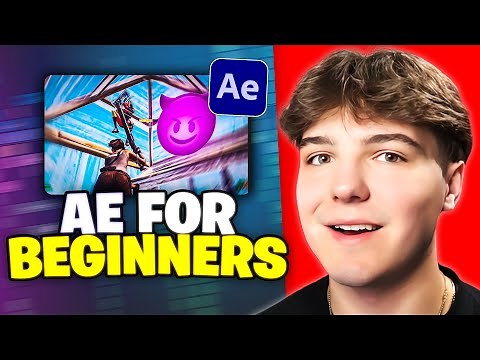 How to Edit PRO Fortnite Montages in After Effects for Beginners! (2024)