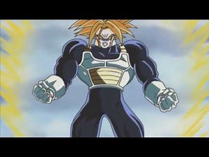 DBZ Kai Trunks Goes Ultra Super Saiyan (USSJ) No BGM {HD 720p} {60 FPS}