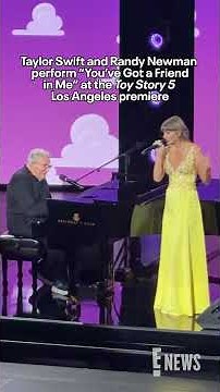 There isn't anything we wouldn't do for Randy Newman and Taylor Swift singing together.