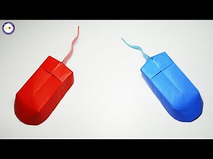 Origami Computer Mouse - How To Make Origami Computer Mouse - DIY