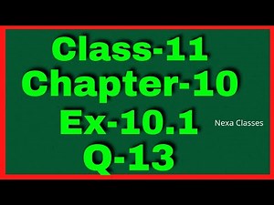 Ex-10.1 Q-13 Class 11 ( Straight Lines ) NCERT Math