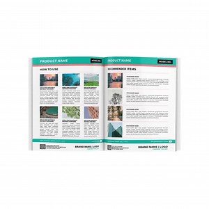 Editable User Manual Template: Product Instruction Guide (canva Template) - Etsy