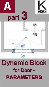 Dynamic Block for Door - part 3 - Parameters