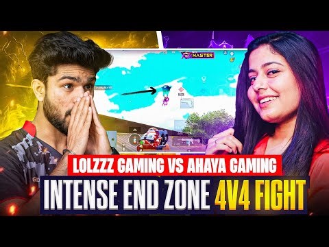 ‪@LoLzZzGaming‬ vs ‪@AHAYA_GAMING‬ 2 TIMES 4v4 CLASSIC FIGHT AGAINST GIRL GAMER | GodL LoLzZz