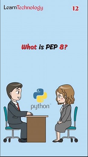 What is PEP8? #12 #python #interview